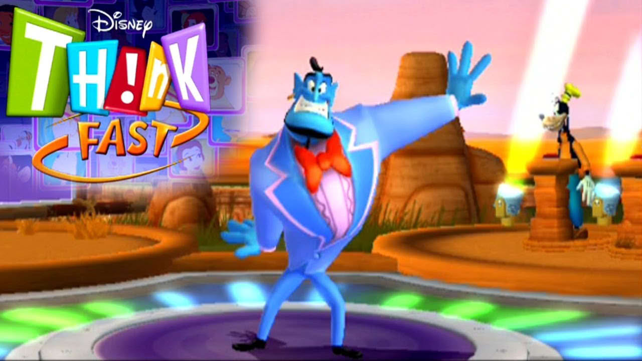 Disney TH!NK Fast ... (PS2) Gameplay