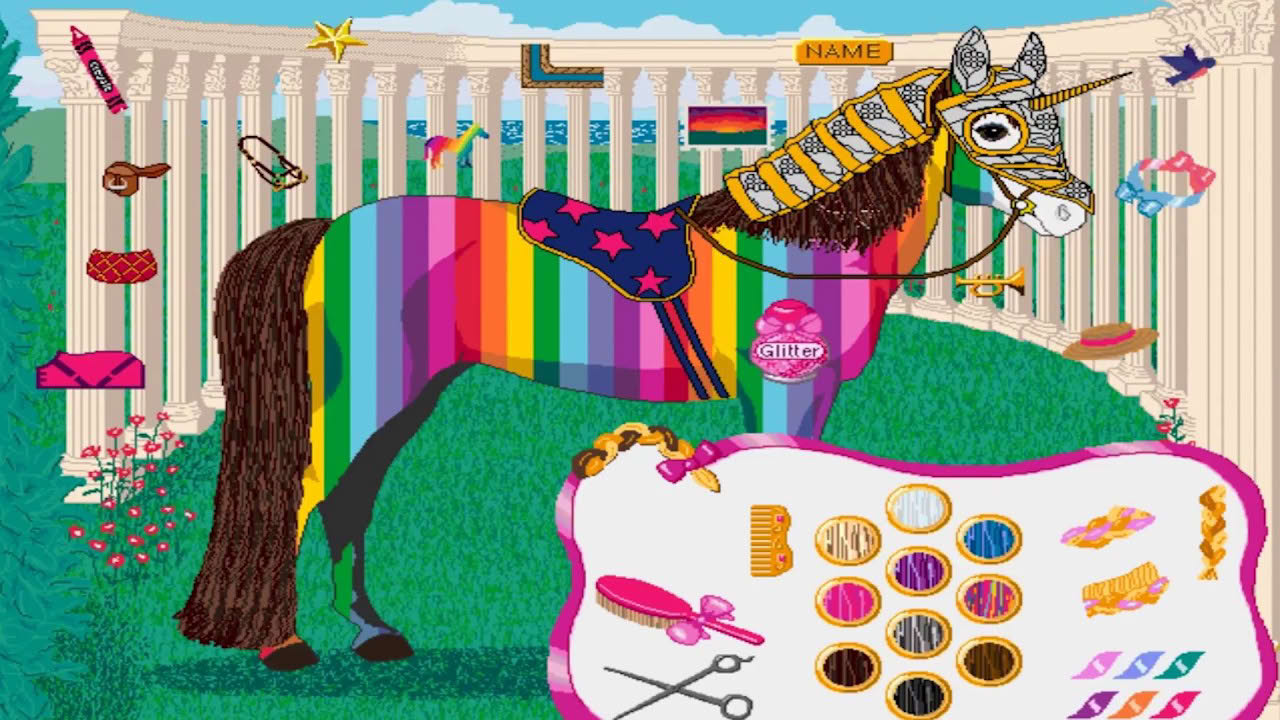 Paint 'n Play Pony (CD-Rom, 1998)
