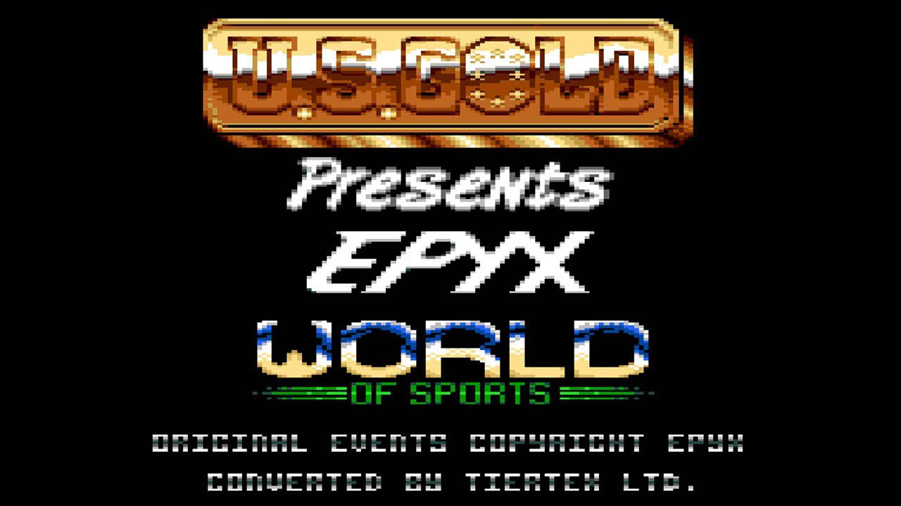 [Amstrad GX4000] Epyx World Of Sports - Longplay