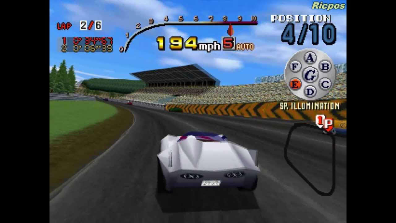 PS1 - Speed Racer - Gameplay