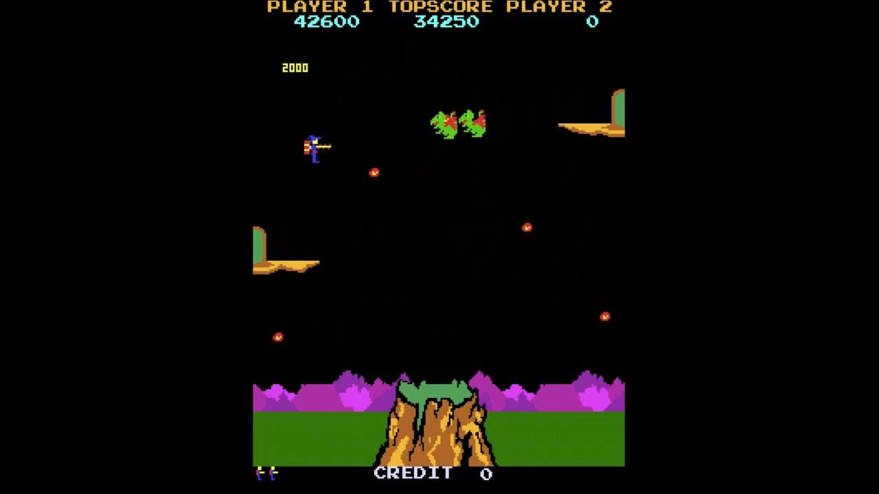 Lizard Wizard Longplay (Arcade Game)