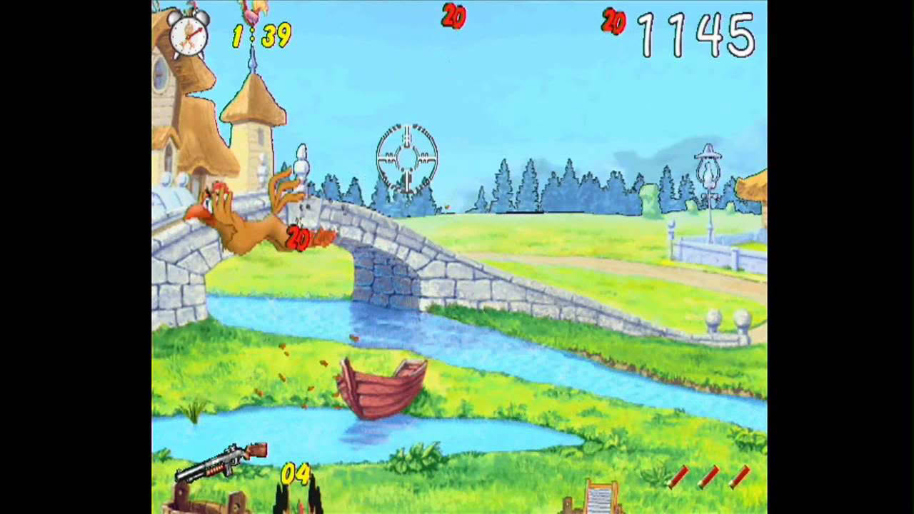 Chicken Shoot - Level 1 The Village - Nintendo Wii