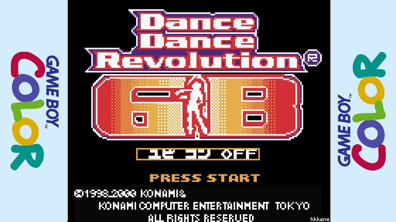 GBC - Dance Dance Revolution GB All Songs