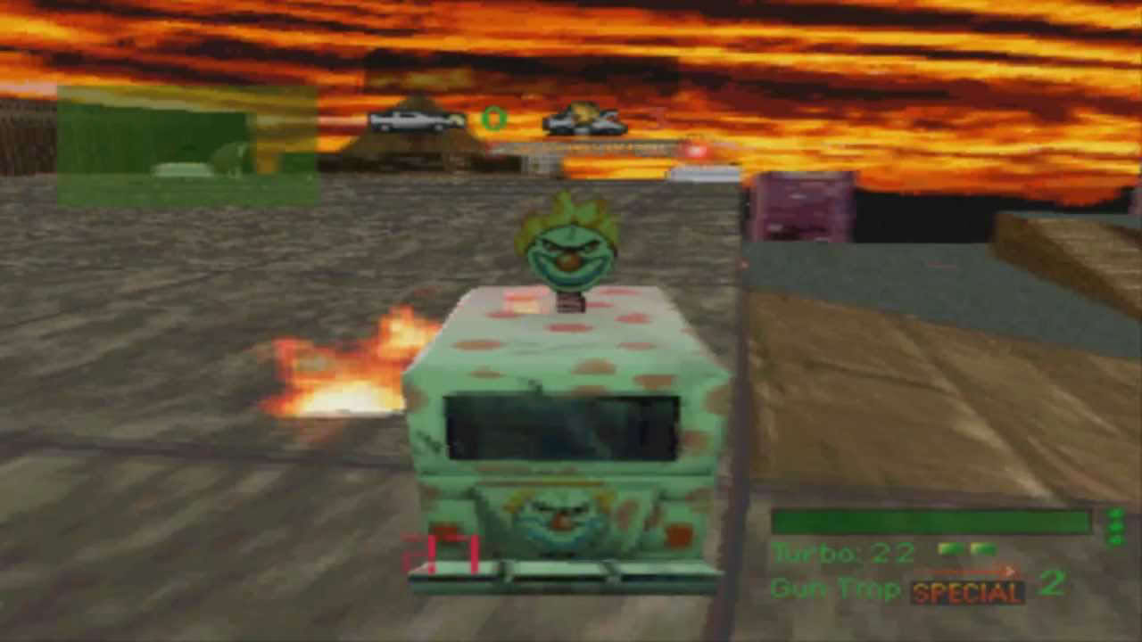 Twisted Metal (PS1) Gameplay