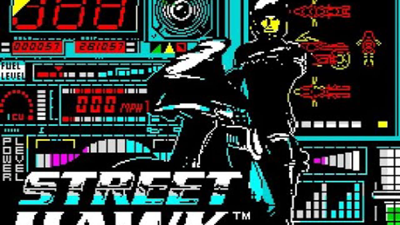 ZX Spectrum Longplay [188] Street Hawk (EU)