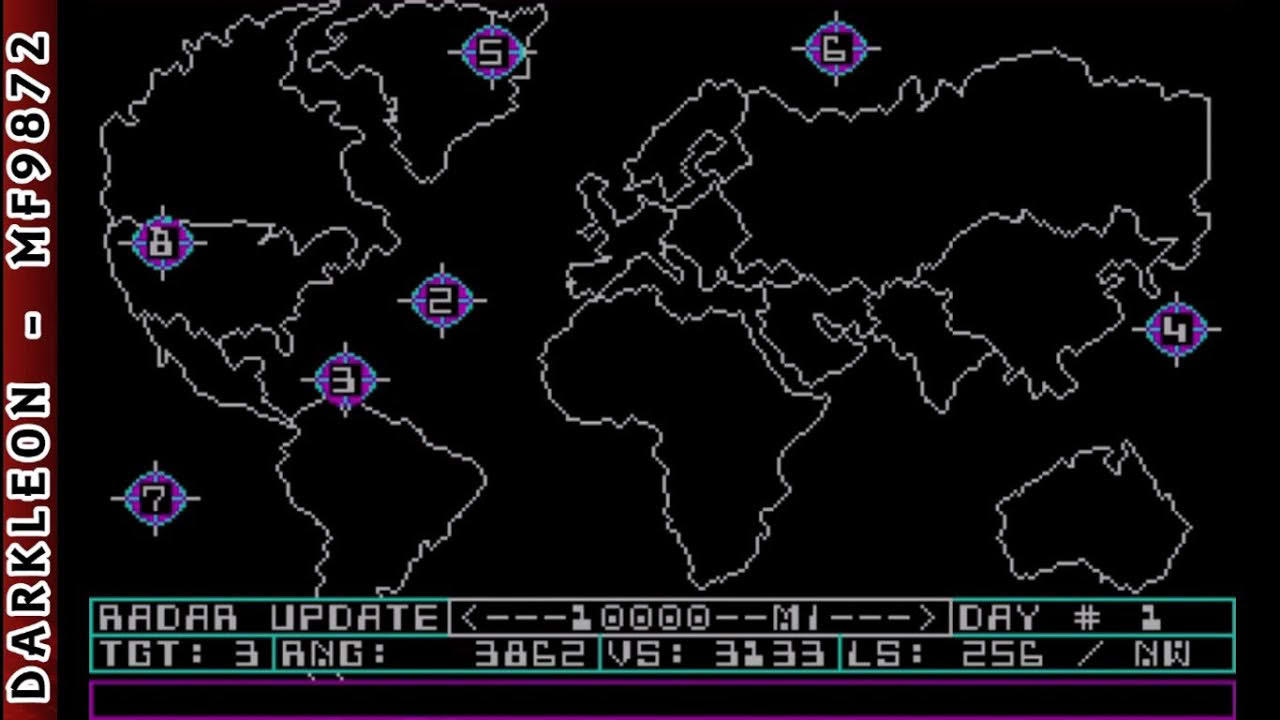 Epidemic! © 1983 SSI - PC DOS - Gameplay