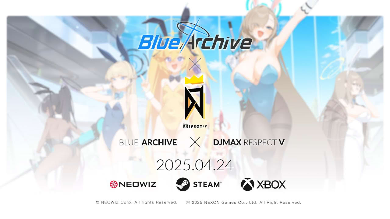 DJMAX RESPECT V | Blue Archive DLC Trailer (En/Jp Sub)