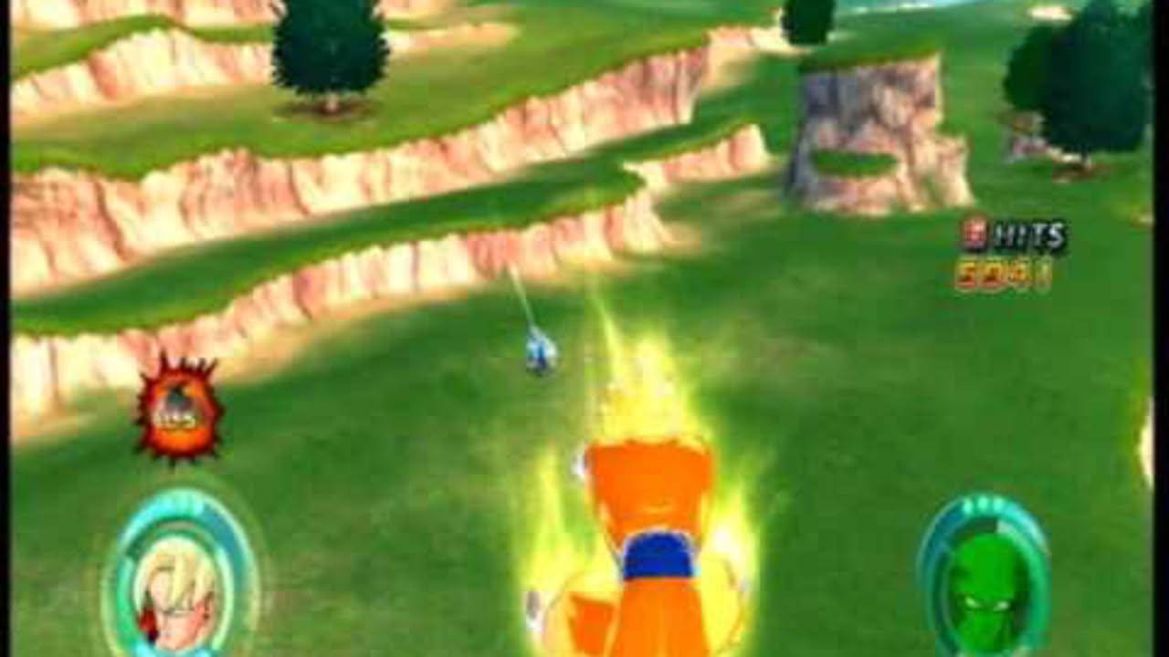 Dragon Ball: Raging Blast Demo Gameplay On Xbox 360