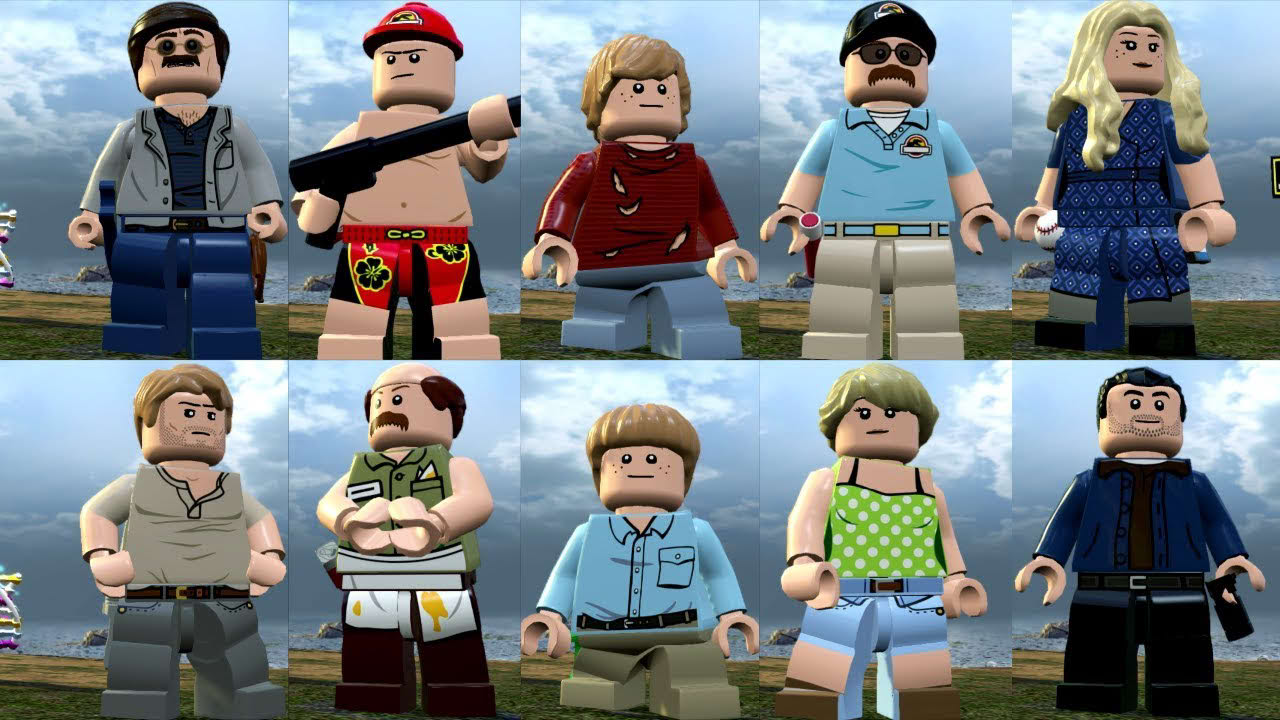 All DLC Characters In LEGO Jurassic World