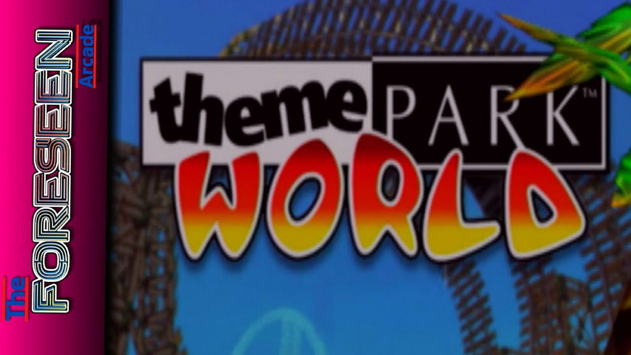 Theme Park World | Theme Park Roller Coaster - PlayStation 2 Gameplay