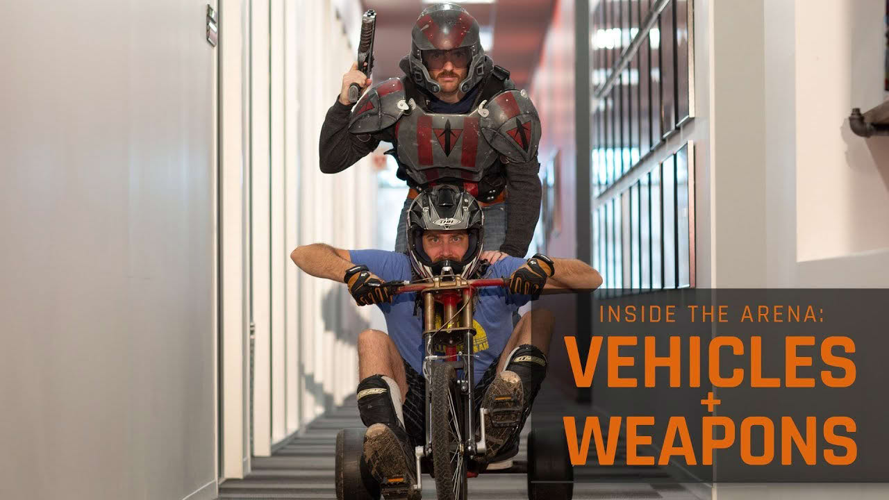 Inside the Arena: Vehicles & Weapons