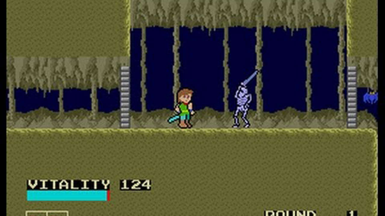 Arcade Game: Dragon Buster (1984 Namco)