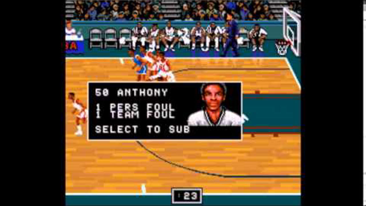 NBA Showdown (SNES)- Gameplay