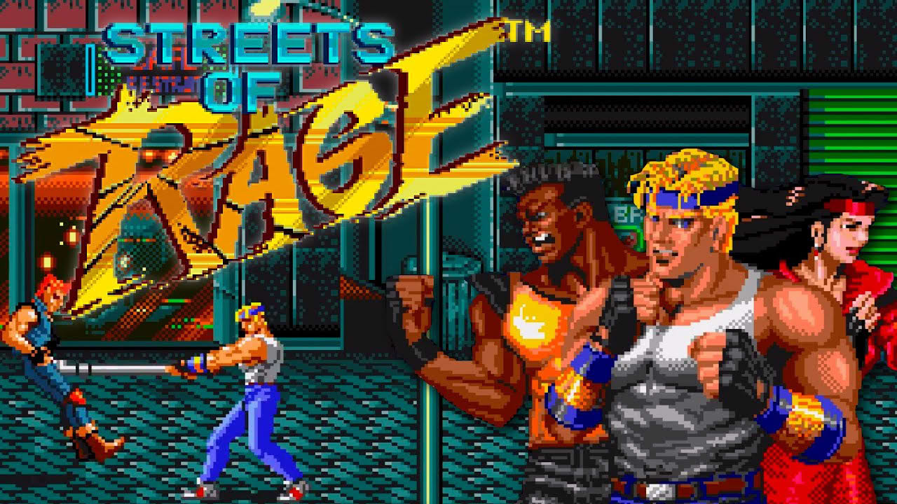 Streets Of Rage (1991) [Sega Genesis] Complete Playthrough