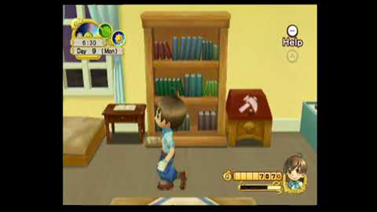 Harvest Moon Tree of Tranquility Wii gameplay