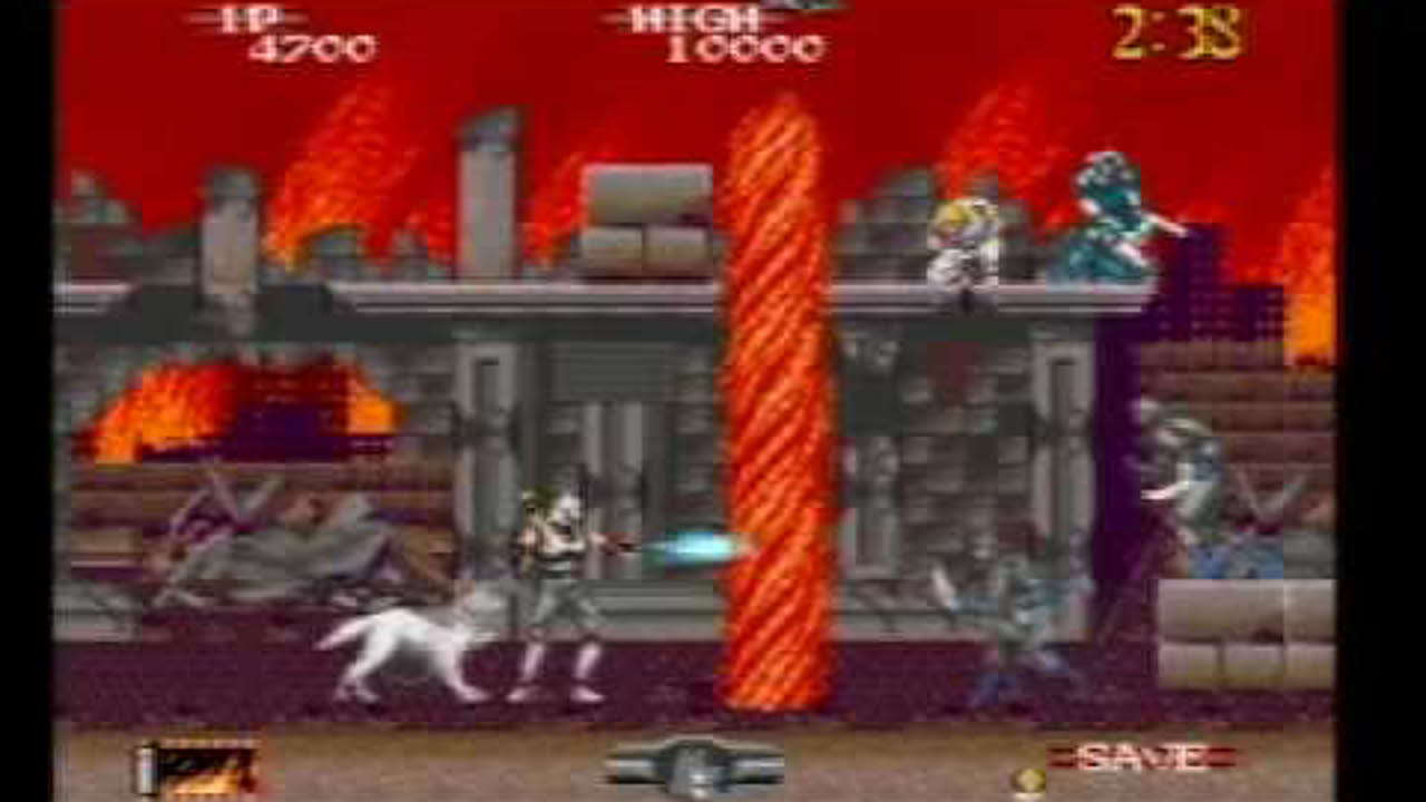 Shadow Dancer On SEGA Mega Drive (Genesis) Part 1