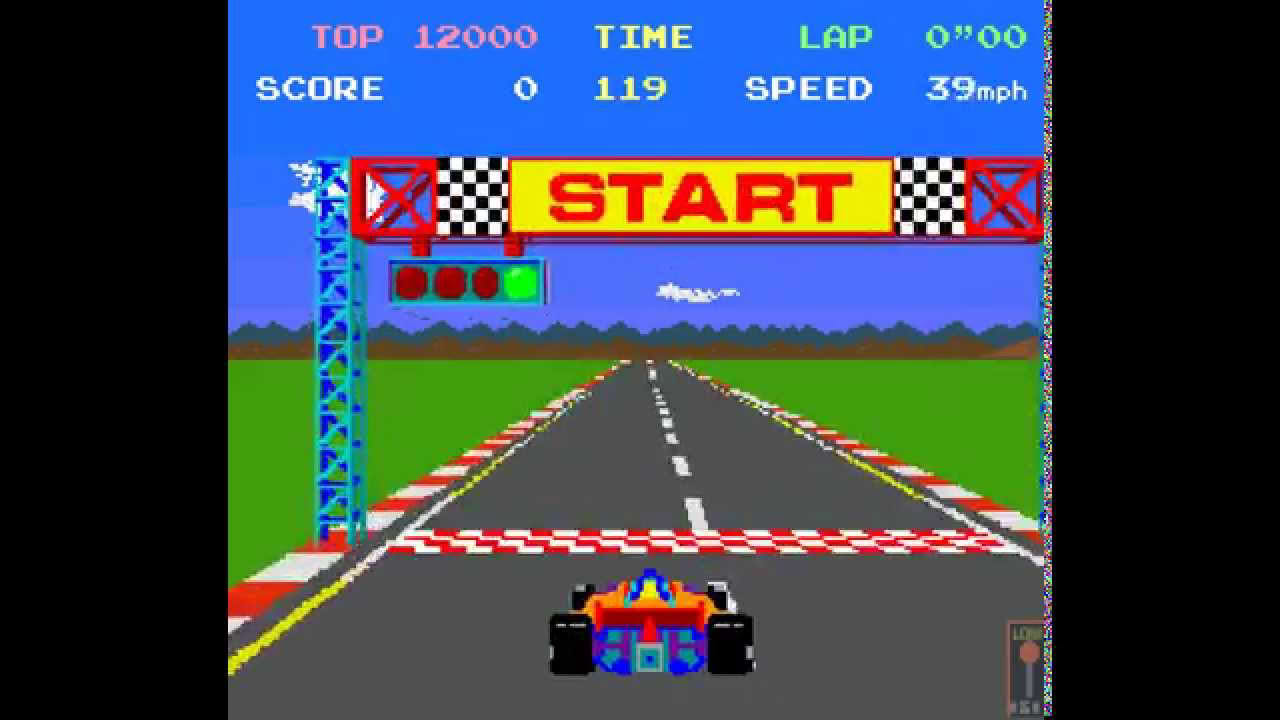 Arcade Game: Pole Position (1982 Namco/Atari)