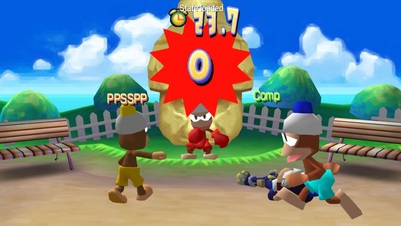 PSP Game Sample: Ape Academy 2