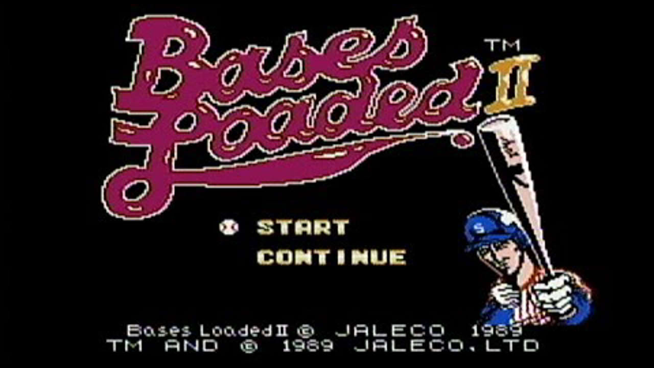 Bases Loaded 2: Second Season (NES) - Jaleco, Jan 1990 | NESguide 240p