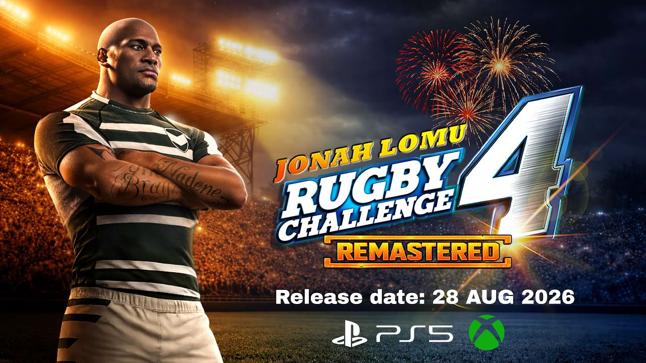 Jonah Lomu Rugby Challenge 4 Remastered Official Trailer | Out 28 August