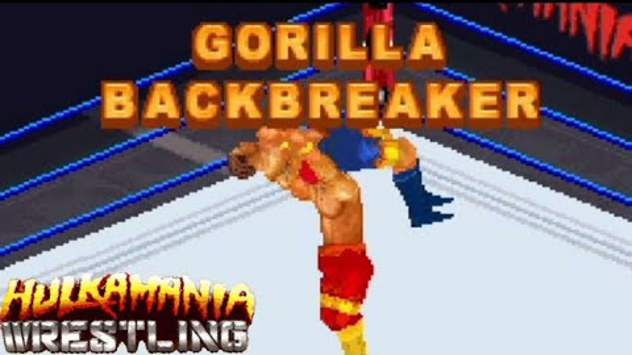 Hulkamania Wrestling playthrough (Java Mobile)
