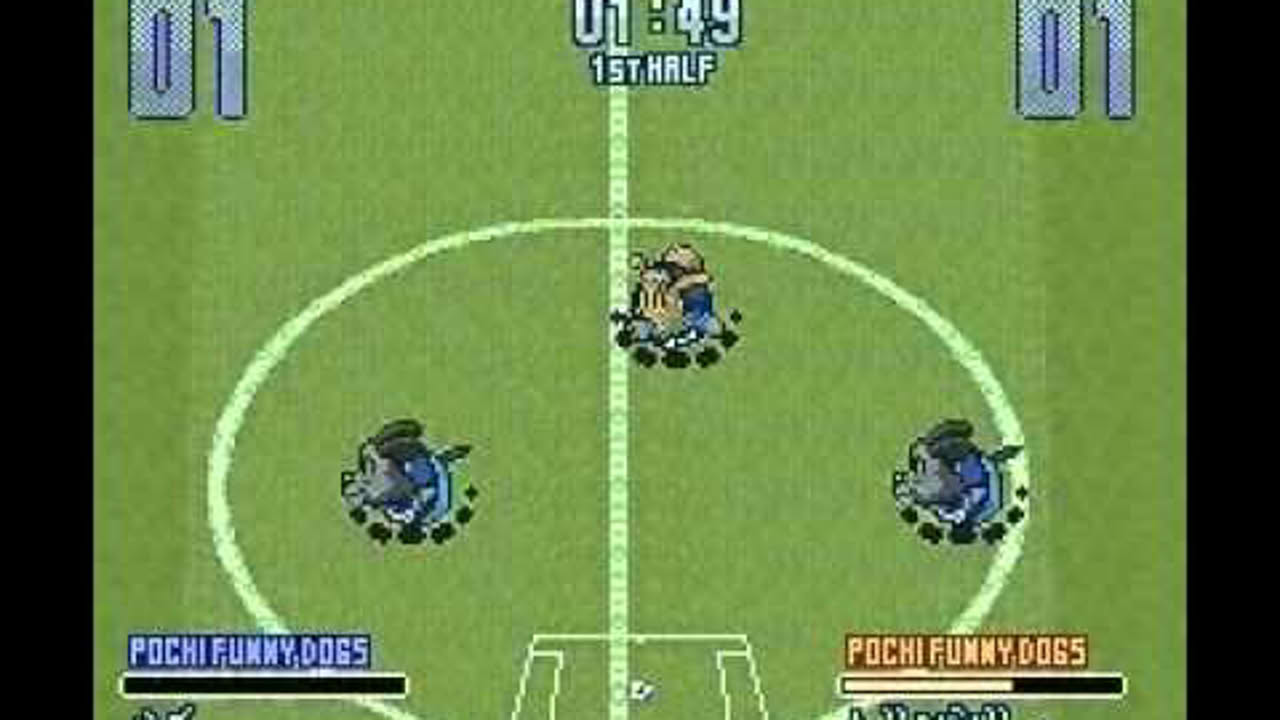 Dolucky's A-League Soccer (ドラッキーのAりーぐさっかー) - GAMEPLAY - SUPER FAMICOM