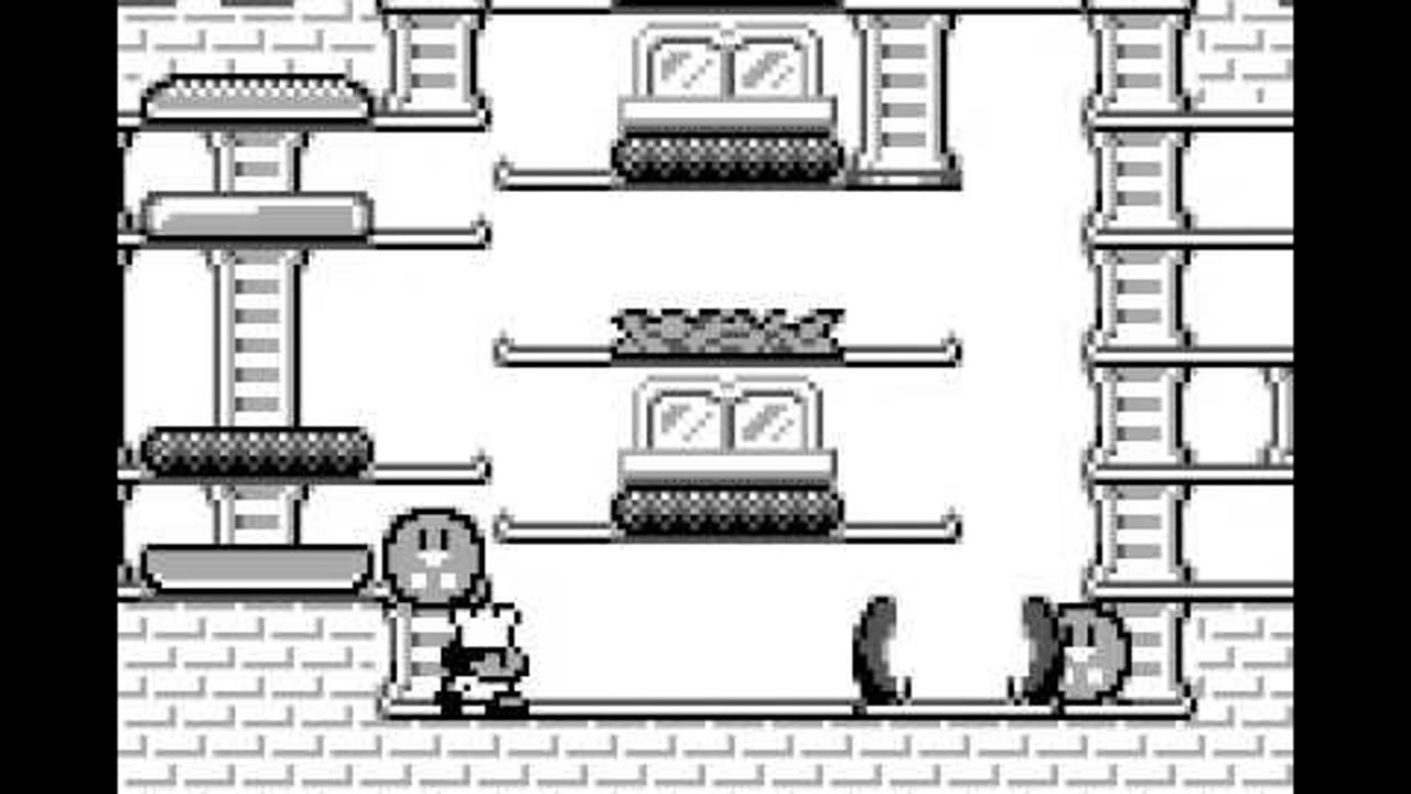 Game Boy Longplay [294] Burger Time Deluxe