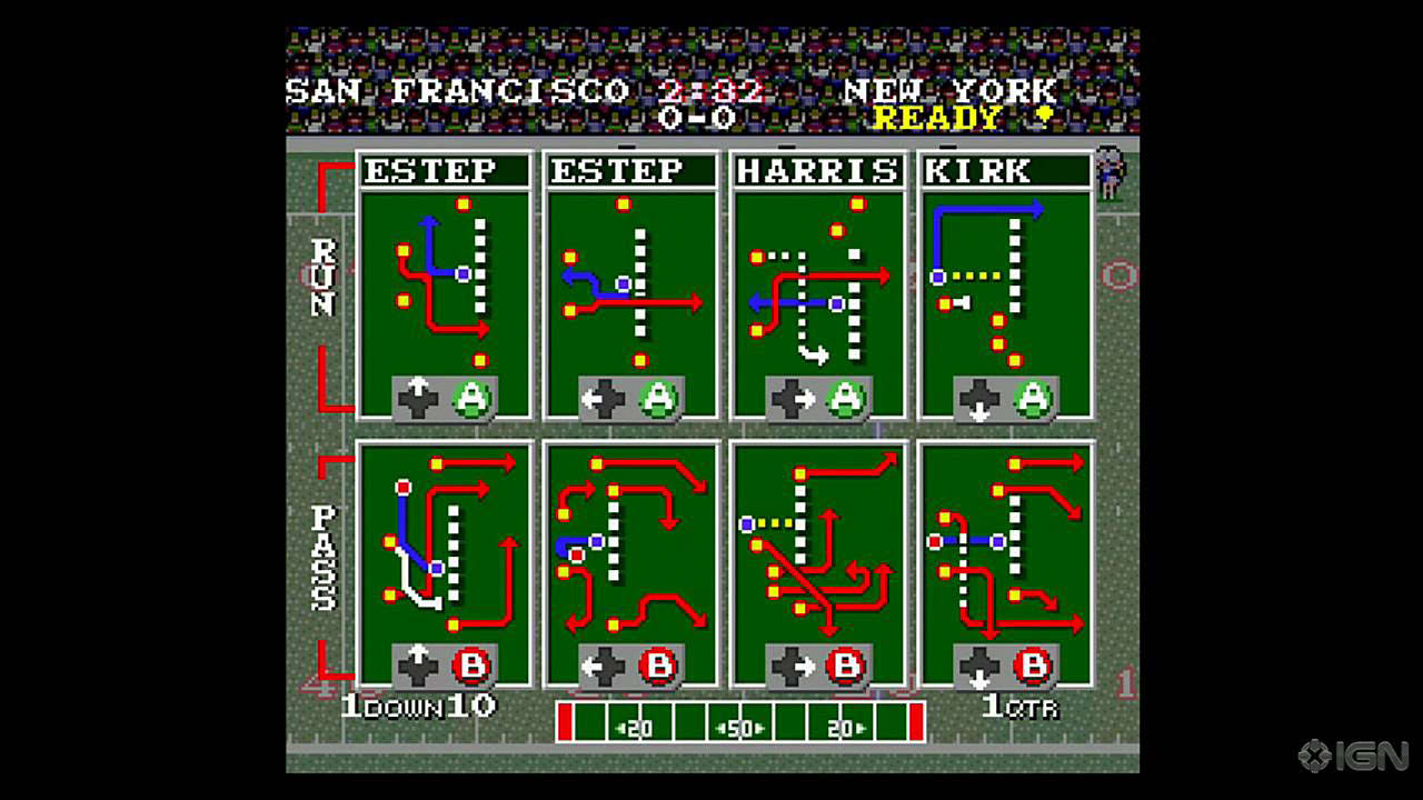 Tecmo Bowl Throwback Xbox Live Gameplay - Retro Touchdown
