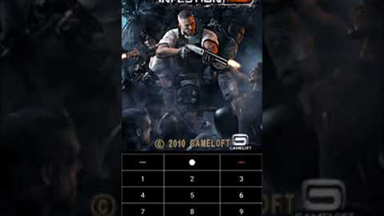 Zombie infection 2 (2010 Gameloft) JAVA Mobile Game