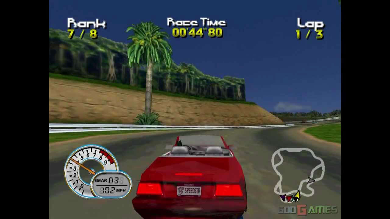 Roadsters - Gameplay Dreamcast HD 720P