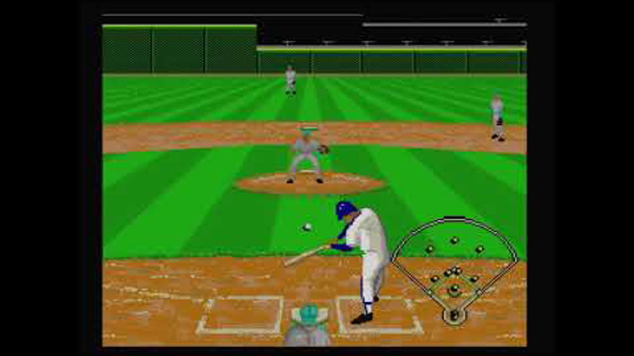 ESPN Baseball Tonight - Mega CD - Intro and Gameplay