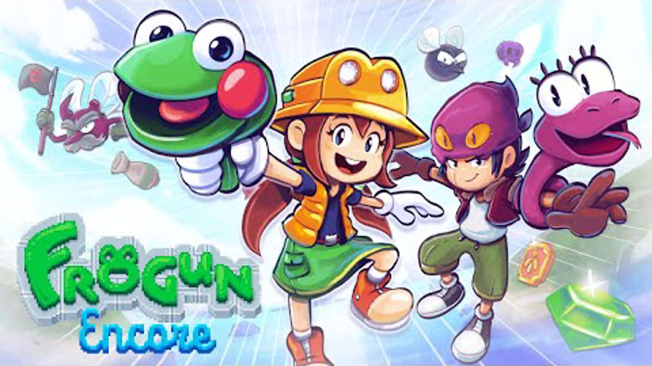 Frogun ENCORE ►Release Date Reveal For PC, PS5, PS4, Xbox, and Nintendo Switch
