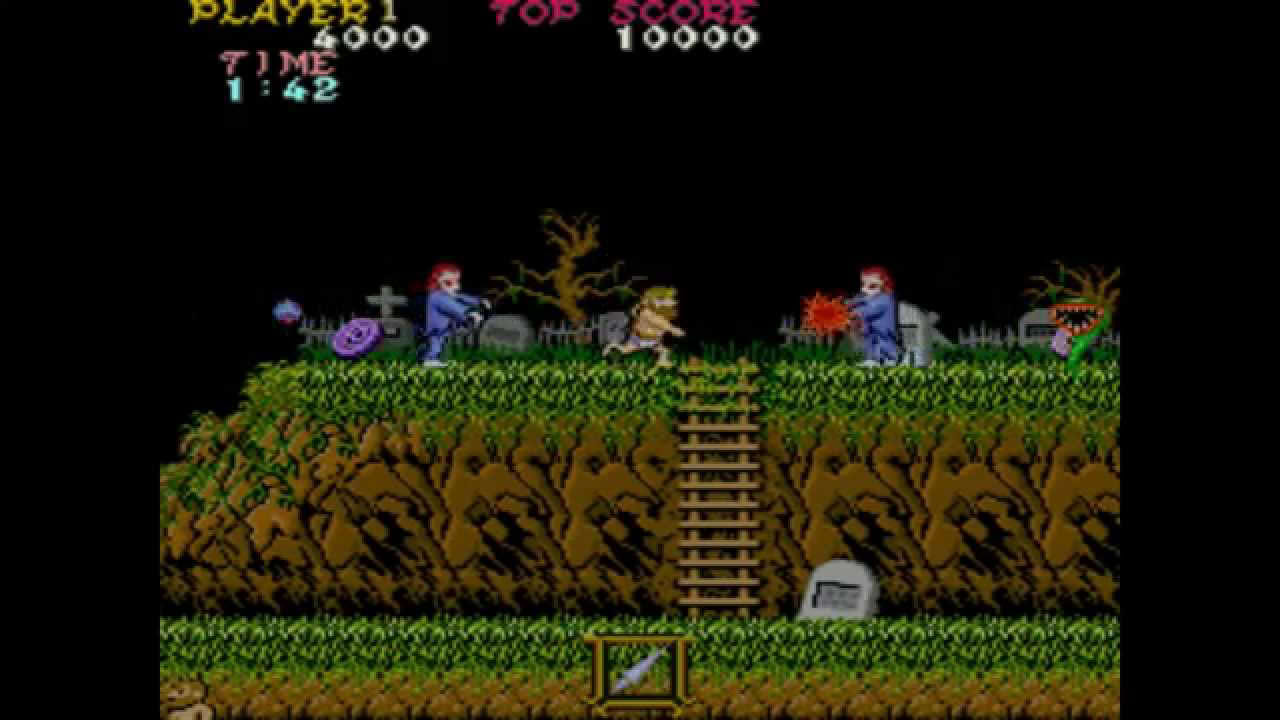Ghosts 'n Goblins gameplay HD