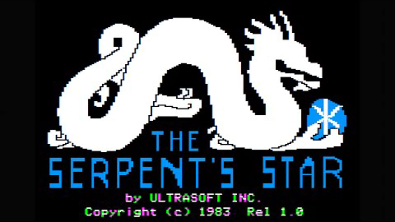 The Serpent's Star walkthrough/longplay (Apple II - Ultrasoft/Broderbund)