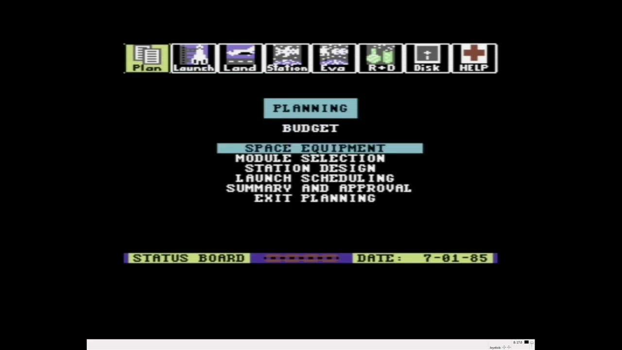 Project Space Station - 1985 - C64