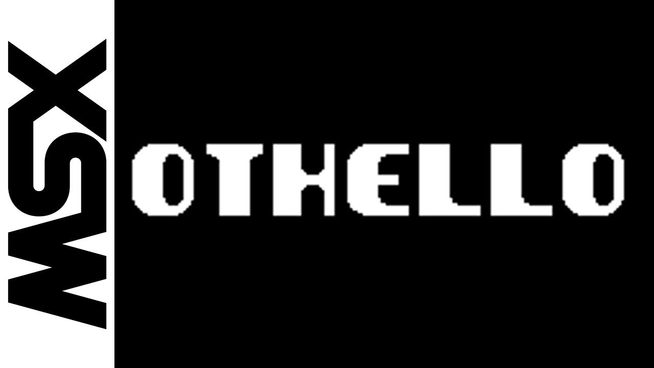 [MSX] Computer Othello (1984) Longplay