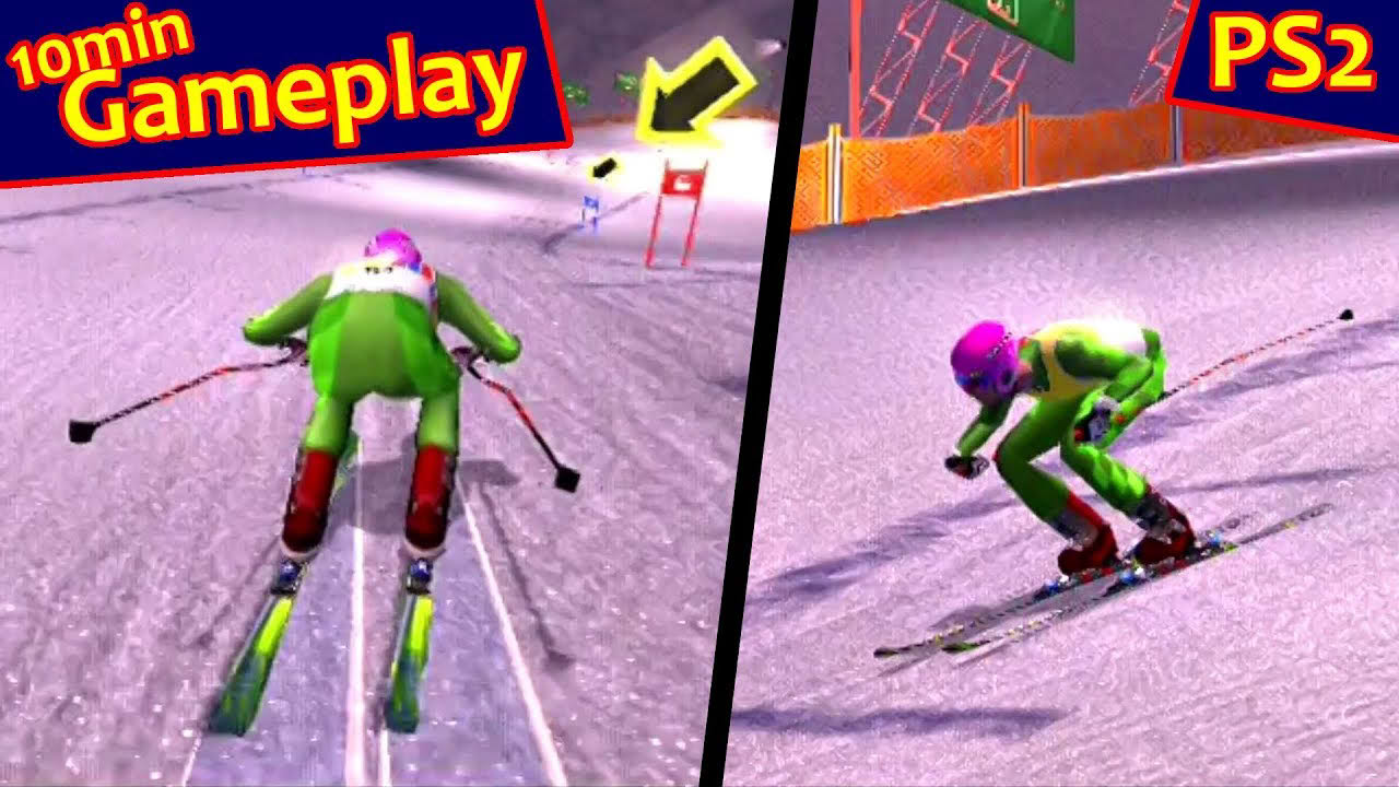 Alpine Skiing 2005 ... (PS2) Gameplay