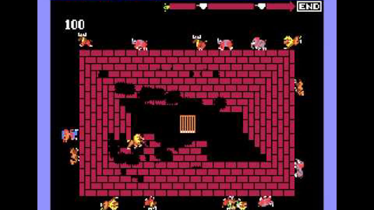 Arcade Game: Zoo Keeper (1982 Taito)