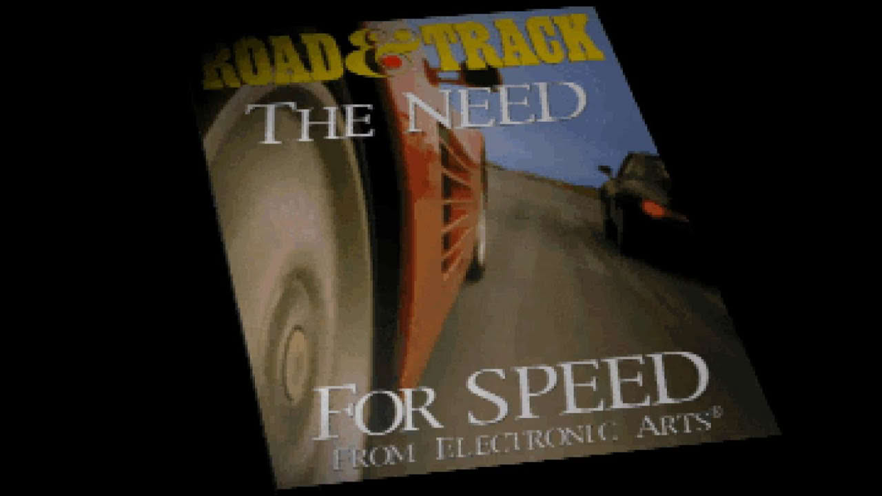 Road & Track Presents - The Need For Speed • Electronic Arts / Pioneer Productions 1995 (PC DOS)