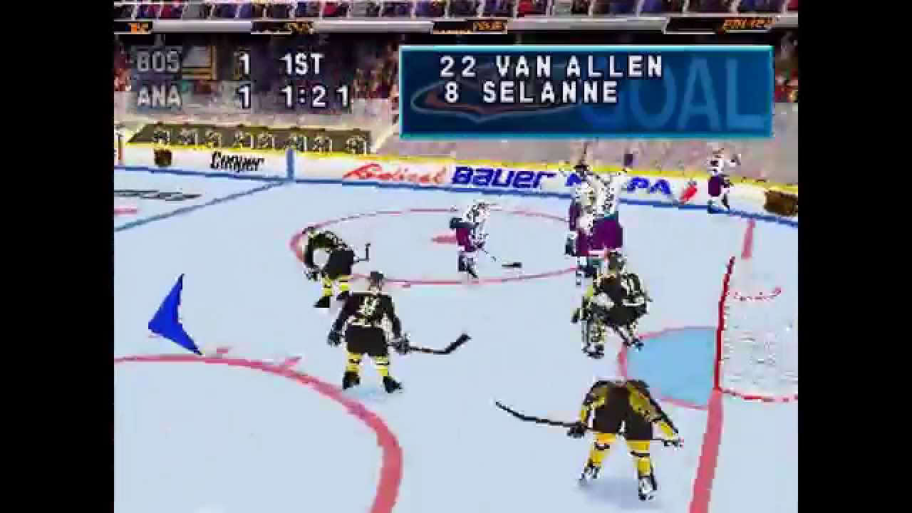 NHL Powerplay 96 ... (PS1) Gameplay