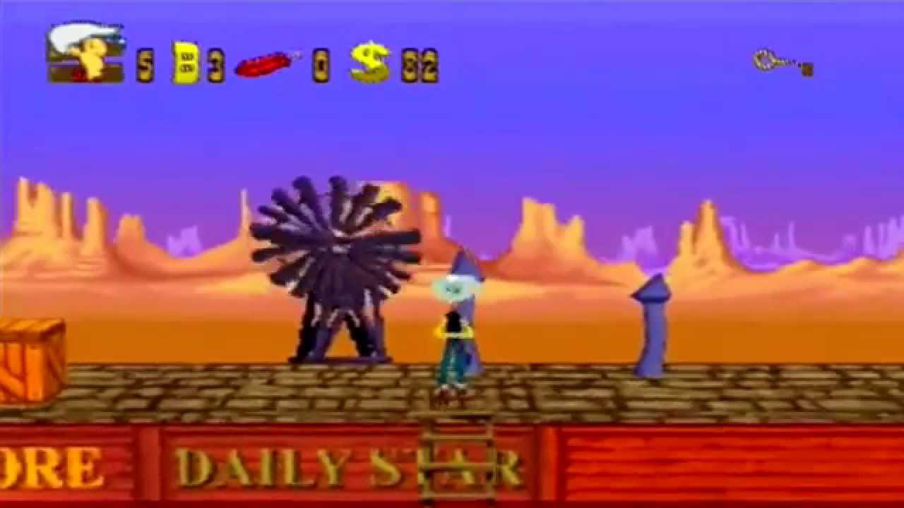 Lucky Luke [PS1] - Gameplay