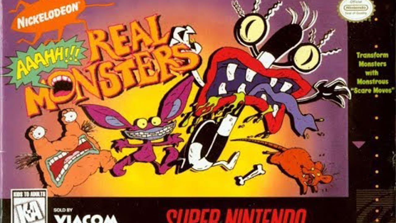 Aaahh!!! Real Monsters (SNES longplay)