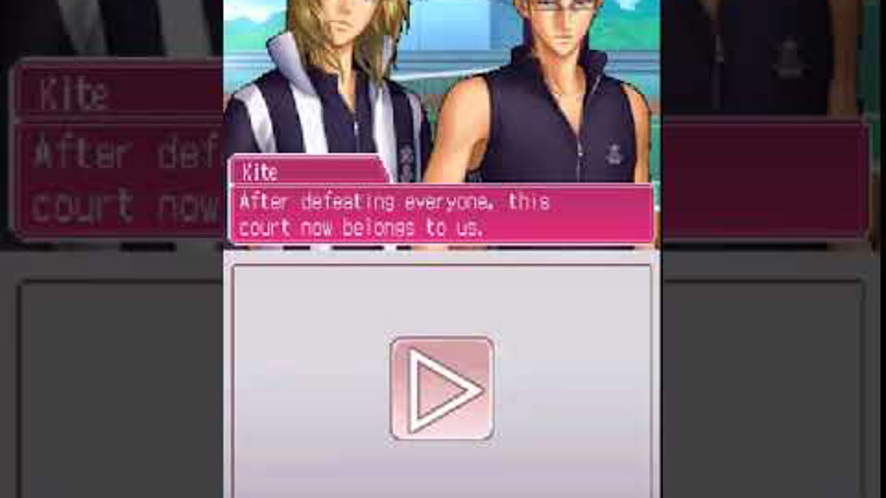 Tennis no Ouji sama Girls Be Gracious DS Gameplay [English Version]