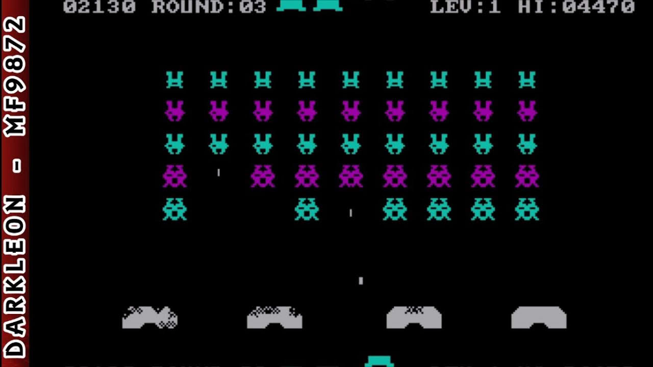 Space Strike © 1982 Datamost - PC DOS - Gameplay