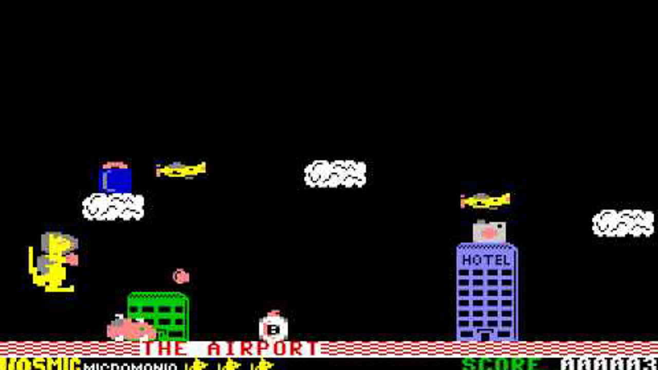 C64 Game: Kosmic Kanga