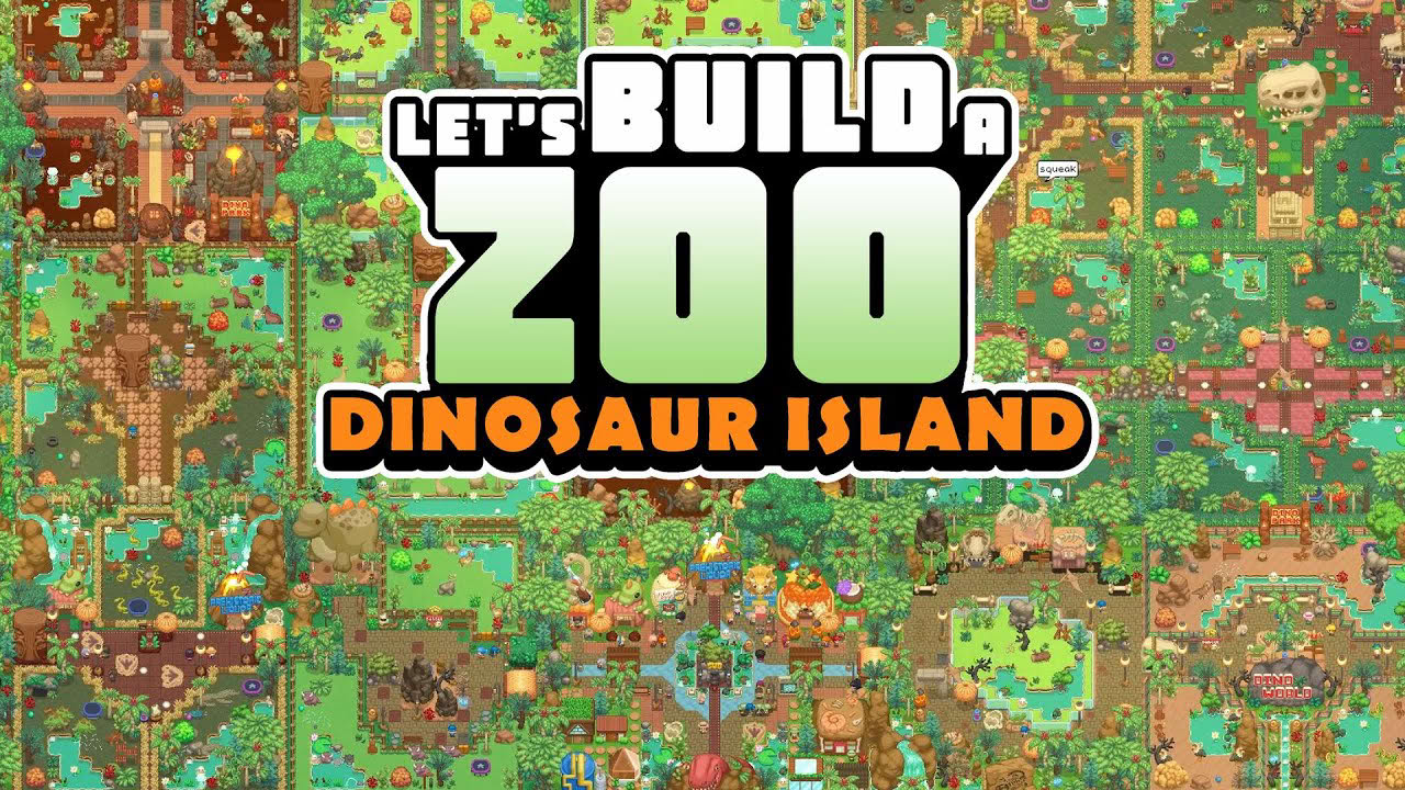 Let's Build a Zoo: Dinosaur Island Reveal Trailer