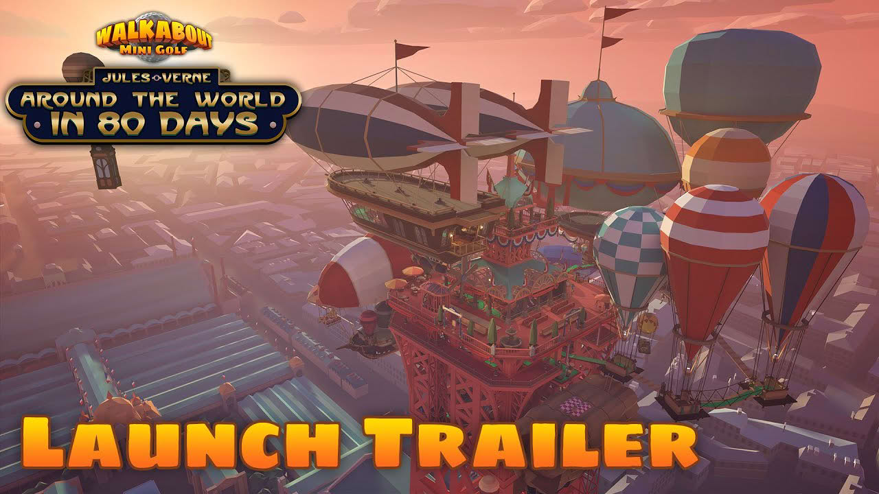 Around the World in 80 Days Launch Trailer - Walkabout Mini Golf