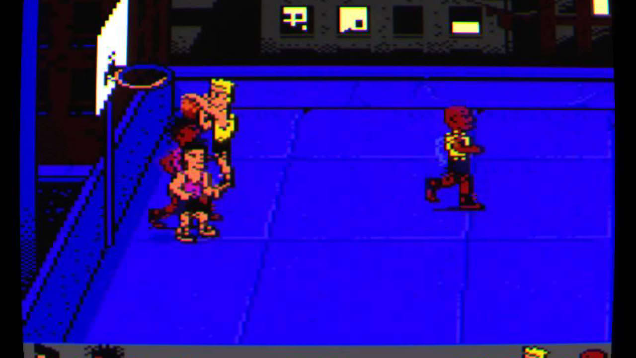 Atari 7800 BasketBrawl