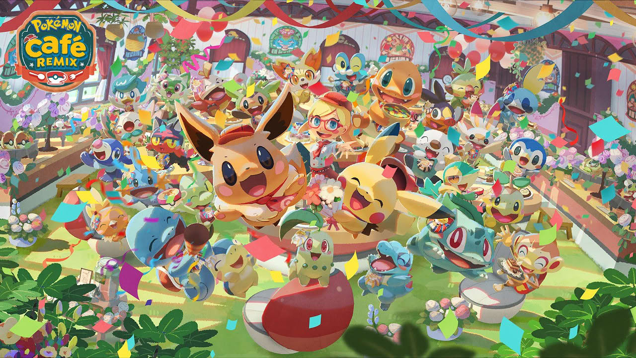The Starter Pokémon Arrive! | Pokémon Café Remix |Offiical Trailer