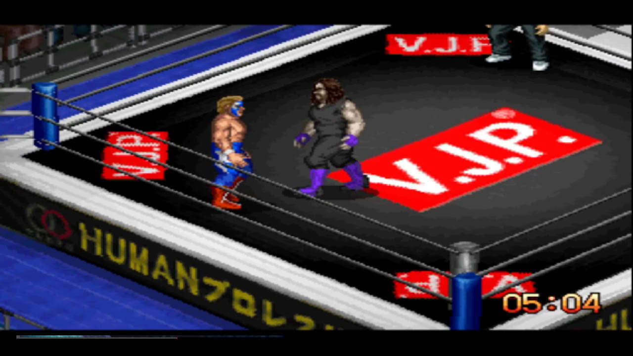 Fire Pro Wrestling G Undertaker vs Sting